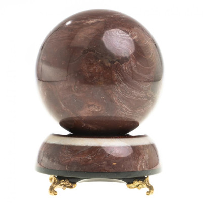 Сувенир &quot;Шар Антистресс&quot; 10,5 см из лемезита на подставке