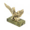 Статуэтка из бронзы и змеевика "Орел"