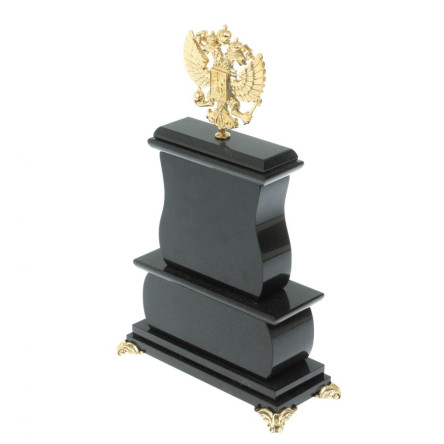 Часы "Герб" камень родонит