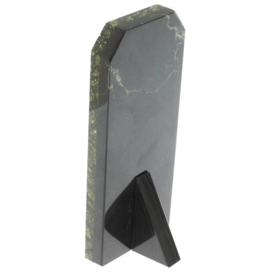 Часы "Погон капитан ВВС, ВКС, ВДВ" серпентинит