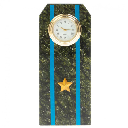 Часы "Погон майор ВВС, ВКС, ВДВ" серпентинит
