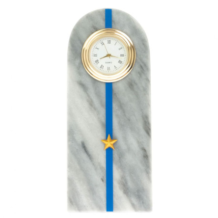 Часы-погон "Младший лейтенант МЮ" камень мрамор