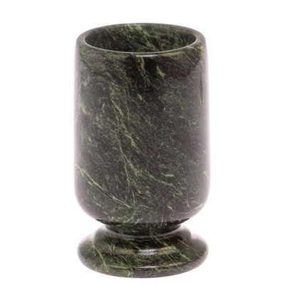 Карандашница из змеевика 6,5х6,5х11,5 см