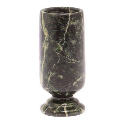 Карандашница из змеевика 6,5х6,5х11,5 см