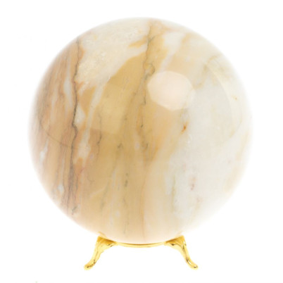 Шар из газганского мрамора 12 см