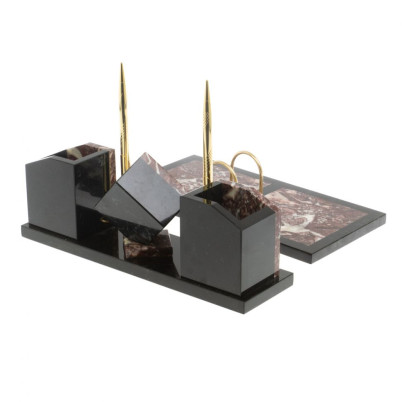 Письменный набор &quot;Куб&quot; из креноида