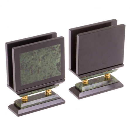 Письменный прибор "Кариатида" из нефрита