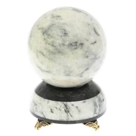 Шар на подставке 12,5 см из мрамора 12,5х12,5х18,5 см