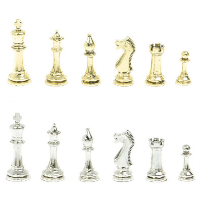 Шахматы турнирные "Стаунтон" доска 40х40 камень лемезит