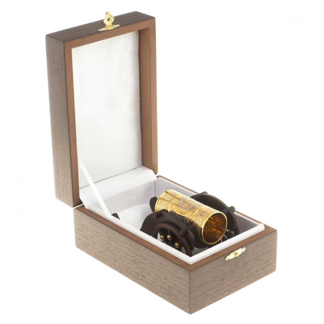 Стопка "Пушка" на подставке лафете Златоуст