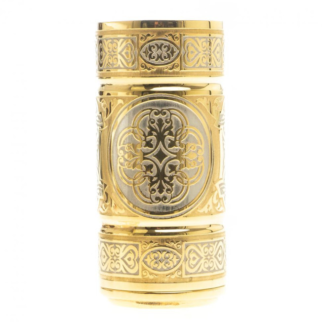 Стопка "Пушка" на подставке лафете Златоуст