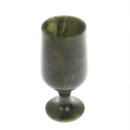 Фужер камень нефрит 5,5х12 см