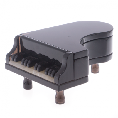 Шкатулка &quot;Рояль&quot; из черного обсидиана