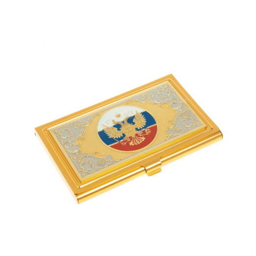 Визитница "Герб России" Златоуст —