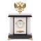 Часы из мрамора "Герб"