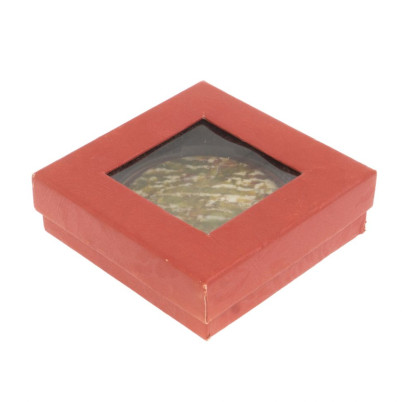 Зеркало круглое благородный офит цвет золото