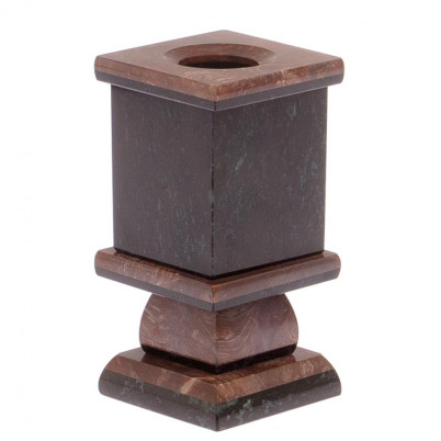 Карандашница из лемезита с Гербом РФ