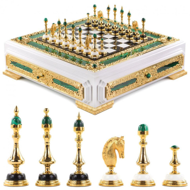 Эксклюзивные шахматы "Императорские" ручная работа
