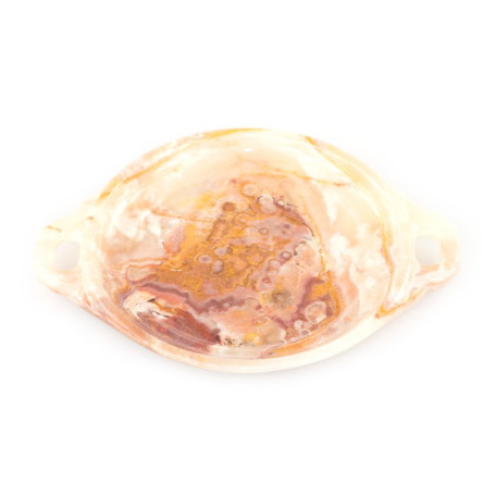 Каменный поднос из оникса с ручками 19,5х15,5х2 см (6)