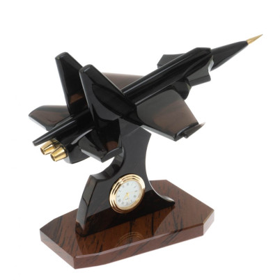 Сувенир "Самолет СУ - 34" из обсидиана