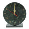 Часы настольные из змеевика 20х7х22 см