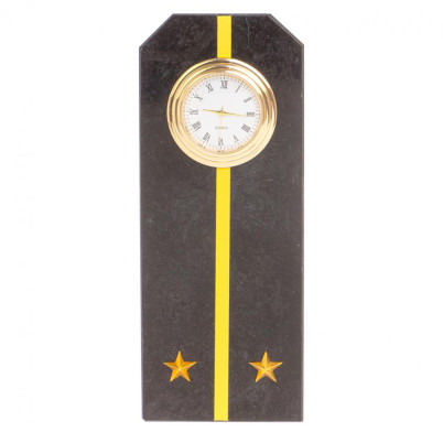 Часы "Погон лейтенант ВМФ" камень змеевик