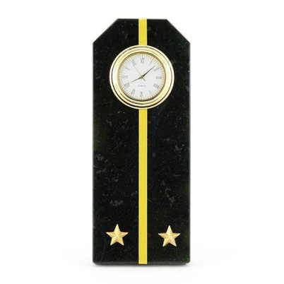 Часы "Погон лейтенант ВМФ" камень змеевик