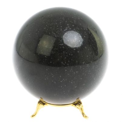 Шар диаметром 10 см камень базальт