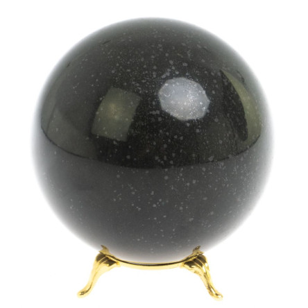 Шар диаметром 10 см камень базальт