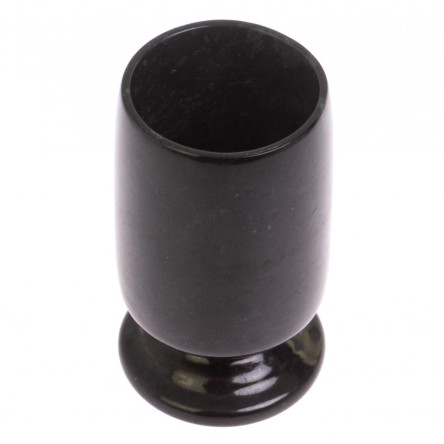 Карандашница из черного змеевика 5х5х11,5 см