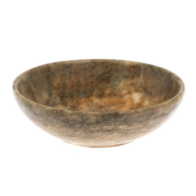 Пиала из коричневого оникса 15х15х4,5 см (6)