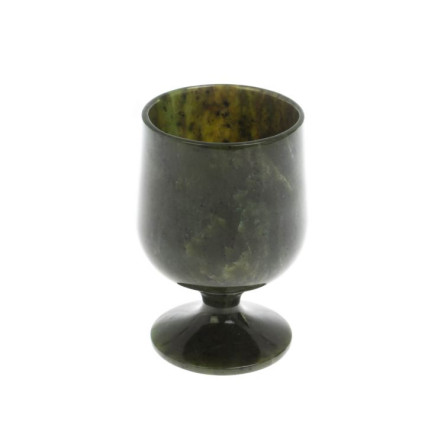 Фужер из нефрита 6,5х6,5х9 см