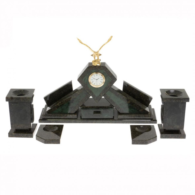 Письменный набор &quot;Орел&quot; из нефрита