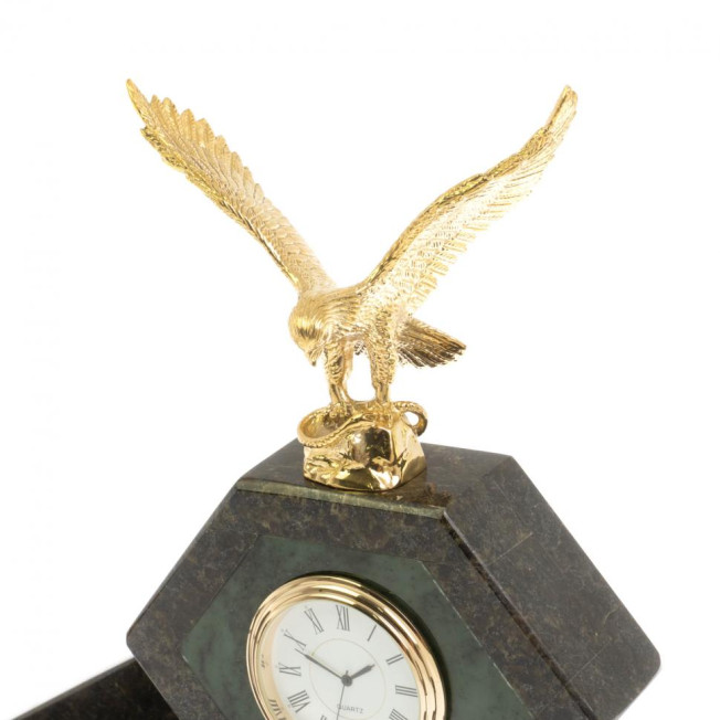 Письменный набор &quot;Орел&quot; из нефрита