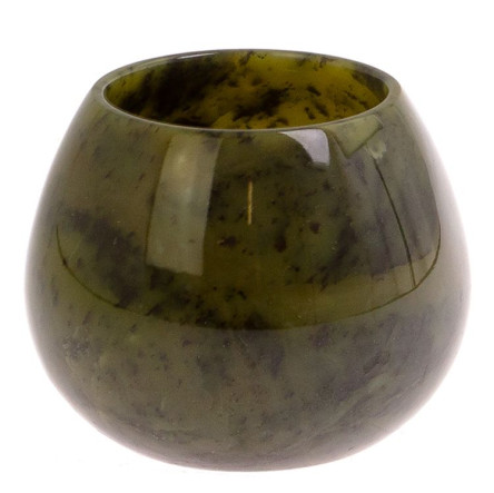 Бокал коньячный из нефрита 9х9х7 см