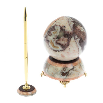 Часы -шар &quot;Антистресс&quot; из креноида с ручкой