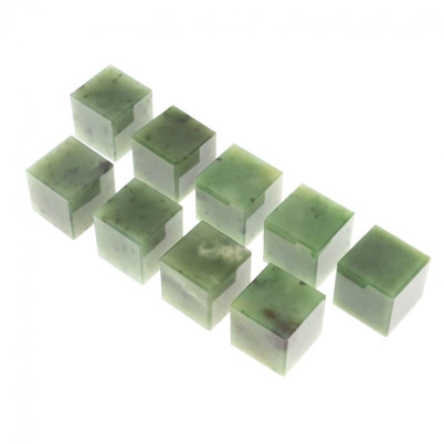 Камни для виски из саянского нефрита 9 кубиков
