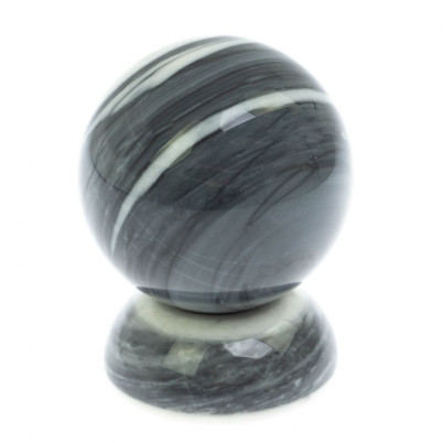 Настольные часы &quot;Шар Антистресс&quot; 8,5 см из мрамора