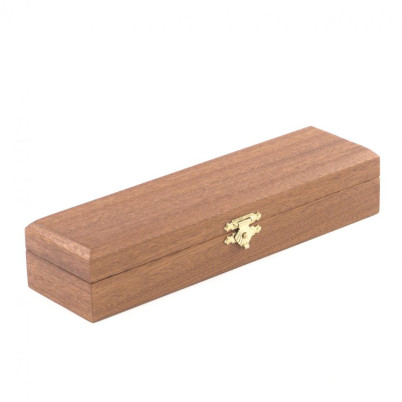 Подарочная шариковая ручка &quot;Герб России&quot; в деревянном футляре Златоуст