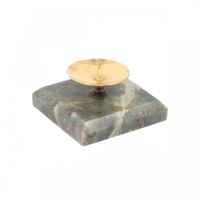 Подсвечник из офиокальцита