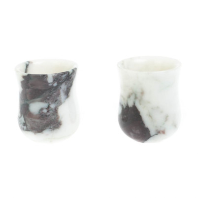 Набор стопок из саянского мрамора 5х5х6 см