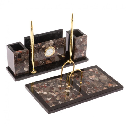 Письменный набор &quot;Советник&quot; из конгломерата