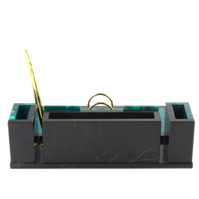 Письменный набор &quot;Люкс&quot; из змеевика