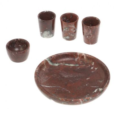 Водочный набор из камня креноид