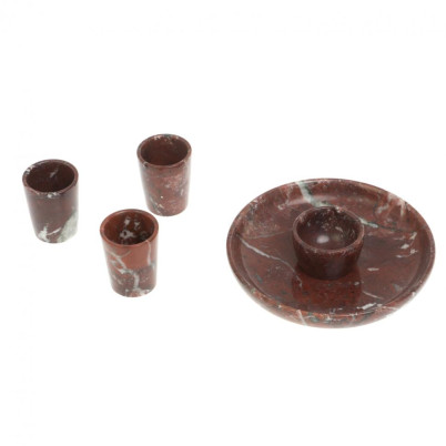 Водочный набор из камня креноид