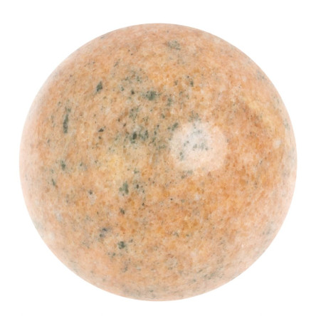 Шар 11 см из натурального розового мрамора