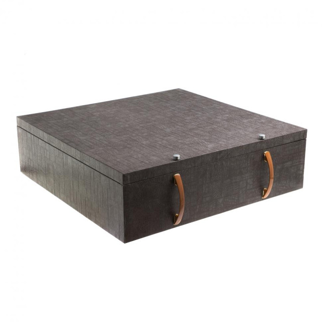 Подарочные шахматы "Элитные" с малахитом Златоуст