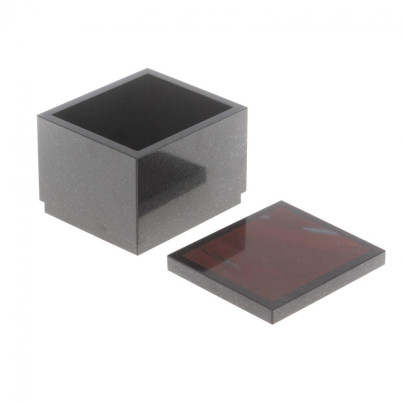 Шкатулка из яшмы 7,5х6,5х6 см