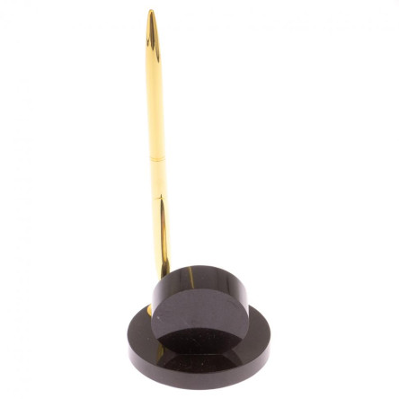 Часы настольные с ручкой камень родонит