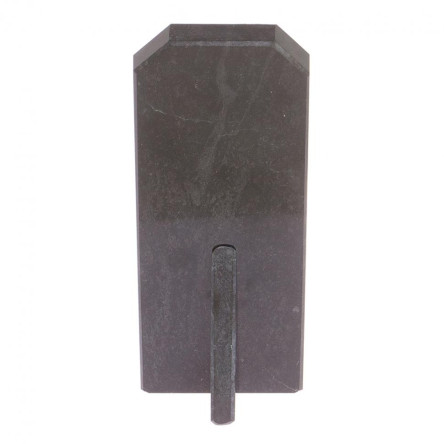 Часы "Погон генерал" цвет серебро камень змеевик